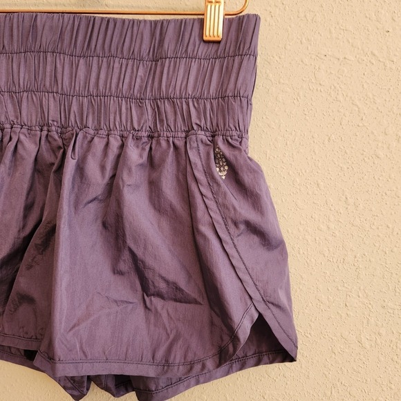 Free People Movement Purple Shorts Size Large - Picture 3 of 7